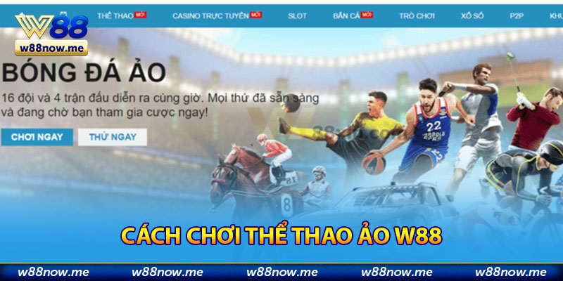 cách chơi thể thao ảo w88