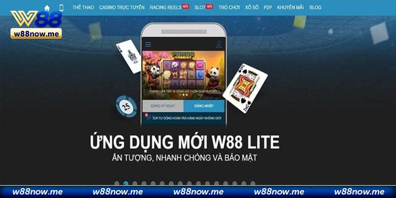 Ứng dụng W88 đem lại nhiều tiện ích cho thành viên